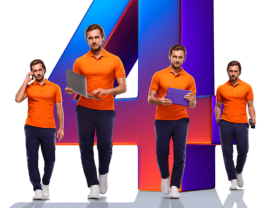 Великолепная четверка Ростелеком в&nbsp;село Уралы (Омская область)